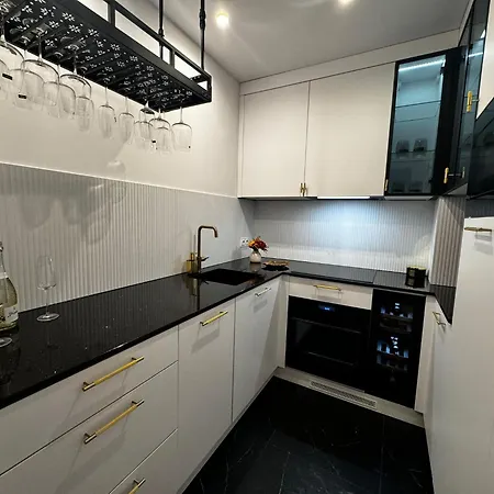 Urban Elite Private 2 Person Jacuzzi Hanza Tower 公寓 什切青