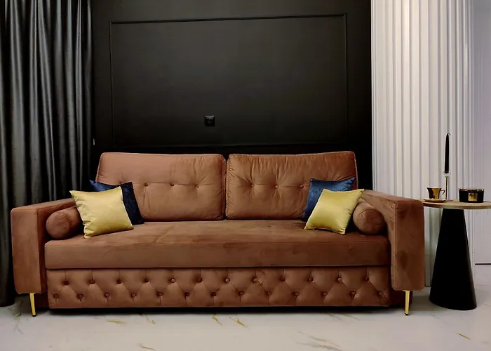 Daire Urban Elite Private 2 Person Jacuzzi Hanza Tower Szczecin